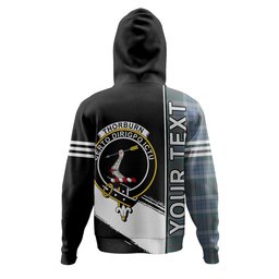 ScotsTee Shop Scottish Thorburn (Thurburn) Weathered Clan Crest Tartan Hoodie Quarter Personalized