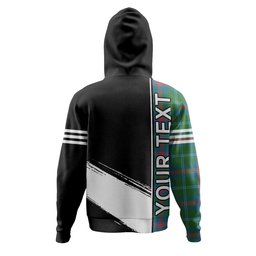 ScotsTee Shop Scottish Young Ancient Clan Crest Tartan Hoodie Quarter Personalized