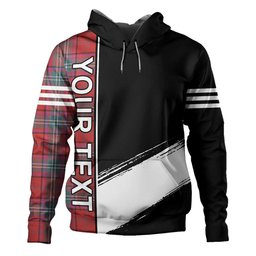 ScotsTee Shop Scottish Seton Weathered Clan Crest Tartan Hoodie Quarter Personalized