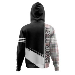 ScotsTee Shop Scottish Shaw Women's Dress Modern Clan Crest Tartan Hoodie Quarter Personalized