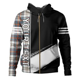ScotsTee Shop Scottish Walker Dress Ancient Clan Crest Tartan Hoodie Quarter Personalized