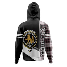 ScotsTee Shop Scottish MacPherson of Pitmain Ancient Clan Crest Tartan Hoodie Quarter Personalized