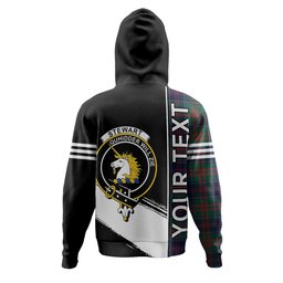 ScotsTee Shop Scottish Stewart of Appin Hunting Modern Clan Crest Tartan Hoodie Quarter Personalized
