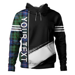 ScotsTee Shop Scottish MacNeil of Barra Old (MacNeill Old) Modern Clan Crest Tartan Hoodie Quarter Personalized