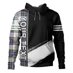 ScotsTee Shop Scottish Richards (Pritchard) Modern Clan Crest Tartan Hoodie Quarter Personalized
