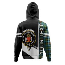 ScotsTee Shop Scottish Smith (MacGowan Hunting) Ancient Clan Crest Tartan Hoodie Quarter Personalized