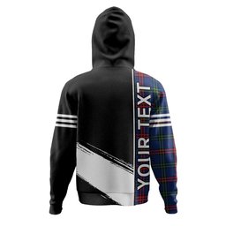 ScotsTee Shop Scottish Montgomery Modern Clan Crest Tartan Hoodie Quarter Personalized