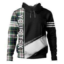 ScotsTee Shop Scottish MacLeod of California Modern Clan Crest Tartan Hoodie Quarter Personalized