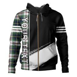 ScotsTee Shop Scottish MacLeod of California Modern Clan Crest Tartan Hoodie Quarter Personalized