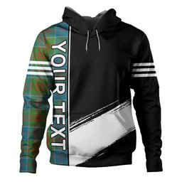 ScotsTee Shop Scottish Stewart of Appin Hunting Ancient Clan Crest Tartan Hoodie Quarter Personalized