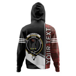 ScotsTee Shop Scottish MacIan Weathered Clan Crest Tartan Hoodie Quarter Personalized