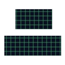 ScotsTee Shop Scottish Baillie of Polkemmet Modern Crest Tartan Kitchen Rug Sets