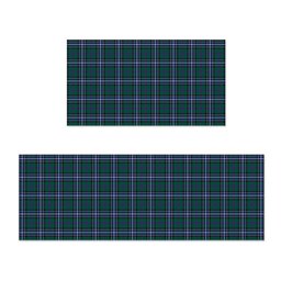 ScotsTee Shop Scottish Alexander of Menstry Hunting Modern Crest Tartan Kitchen Rug Sets