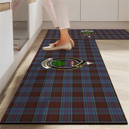 ScotsTee Shop Scottish Anderson Highland Society of London Crest Tartan Kitchen Rug Sets