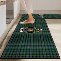 ScotsTee Shop Scottish Baillie of Lamington Ancient Clan Crest Tartan Kitchen Rug Sets