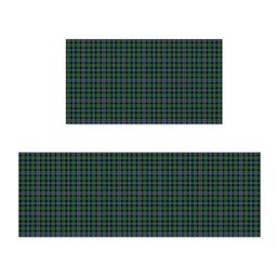 ScotsTee Shop Scottish Baillie of Lamington Ancient Clan Crest Tartan Kitchen Rug Sets