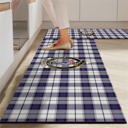 ScotsTee Shop Scottish Alexander of Menstry Dress Modern Crest Tartan Kitchen Rug Sets