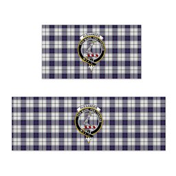 ScotsTee Shop Scottish Alexander of Menstry Dress Modern Crest Tartan Kitchen Rug Sets