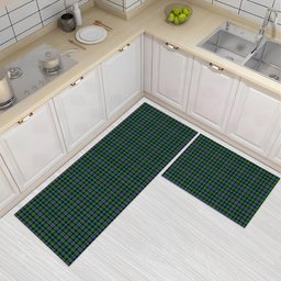 ScotsTee Shop Scottish Baillie of Lamington Modern Clan Crest Tartan Kitchen Rug Sets