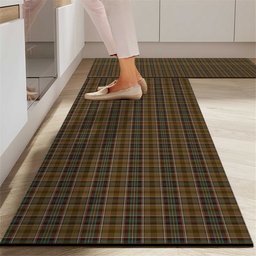 ScotsTee Shop Scottish Bruce of Kinnaird (Vivienne Westwood Design) Crest Tartan Kitchen Rug Sets