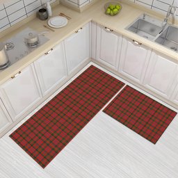 ScotsTee Shop Scottish Brown of Castledean (Broun of Castledean) Ancient Crest Tartan Kitchen Rug Sets