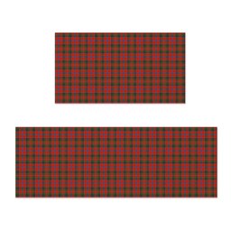 ScotsTee Shop Scottish Brown of Castledean (Broun of Castledean) Ancient Crest Tartan Kitchen Rug Sets