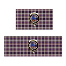 ScotsTee Shop Scottish Bruce of Kinnaird Dress (Dance) Crest Tartan Kitchen Rug Sets
