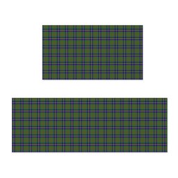 ScotsTee Shop Scottish Cameron of Lochiel Hunting Crest Tartan Kitchen Rug Sets