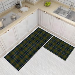 ScotsTee Shop Scottish Cameron of Lochiel Hunting Modern Crest Tartan Kitchen Rug Sets