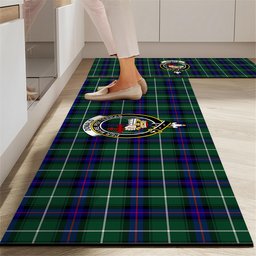 ScotsTee Shop Scottish Donald of the Isles Hunting Modern Crest Tartan Kitchen Rug Sets