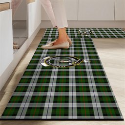 ScotsTee Shop Scottish Gunn Mrs Jane of Kirkhill House Wick Crest Tartan Kitchen Rug Sets