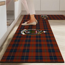 ScotsTee Shop Scottish Maclaine of Lochbuie Auld Sett Crest Tartan Kitchen Rug Sets