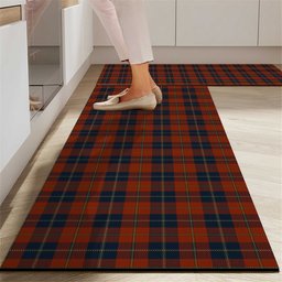 ScotsTee Shop Scottish Maclaine of Lochbuie Auld Sett Crest Tartan Kitchen Rug Sets