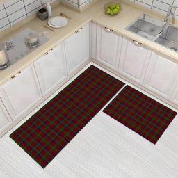 ScotsTee Shop Scottish MacDonald of Glengarry Full Dress Crest Tartan Kitchen Rug Sets