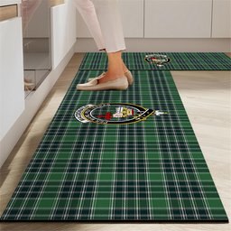 ScotsTee Shop Scottish MacDonald Lord of the Isles Hunting Modern Crest Tartan Kitchen Rug Sets