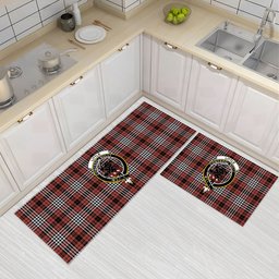 ScotsTee Shop Scottish Little of Morton Rigg Ancient Crest Tartan Kitchen Rug Sets