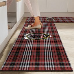ScotsTee Shop Scottish Little of Morton Rigg Ancient Crest Tartan Kitchen Rug Sets