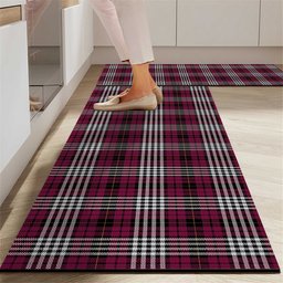 ScotsTee Shop Scottish Little of Morton Rigg Modern Crest Tartan Kitchen Rug Sets