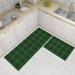 ScotsTee Shop Scottish MacLean of Duart Hunting Ancient Crest Tartan Kitchen Rug Sets