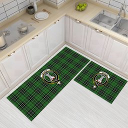 ScotsTee Shop Scottish MacLean of Duart Hunting Ancient Crest Tartan Kitchen Rug Sets