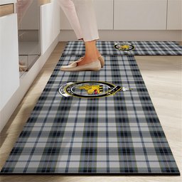 ScotsTee Shop Scottish MacTavish of Dunardry Dress Crest Tartan Kitchen Rug Sets