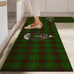 ScotsTee Shop Scottish McAlister of Glenbarr Hunting Crest Tartan Kitchen Rug Sets