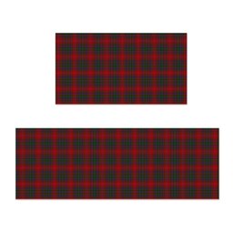 ScotsTee Shop Scottish McDougall Crest Tartan Kitchen Rug Sets