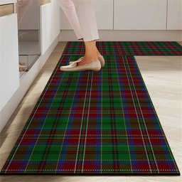 ScotsTee Shop Scottish McCulloch Crest Tartan Kitchen Rug Sets