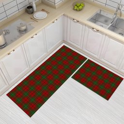 ScotsTee Shop Scottish McAulay Crest Tartan Kitchen Rug Sets