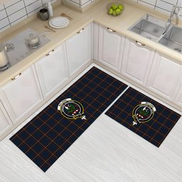 ScotsTee Shop Scottish McLaine of Lochbuie Hunting Crest Tartan Kitchen Rug Sets