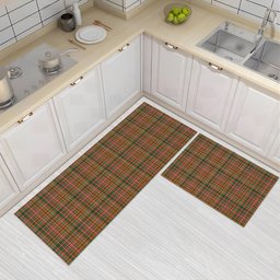 ScotsTee Shop Scottish Ogilvie (Ogilvy) of Strathallan Ancient Crest Tartan Kitchen Rug Sets