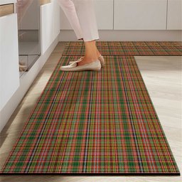 ScotsTee Shop Scottish Ogilvie (Ogilvy) of Strathallan Ancient Crest Tartan Kitchen Rug Sets