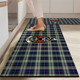 ScotsTee Shop Scottish McLeod Of Californian Crest Tartan Kitchen Rug Sets
