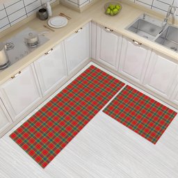 ScotsTee Shop Scottish McLean of Duart Modern Crest Tartan Kitchen Rug Sets